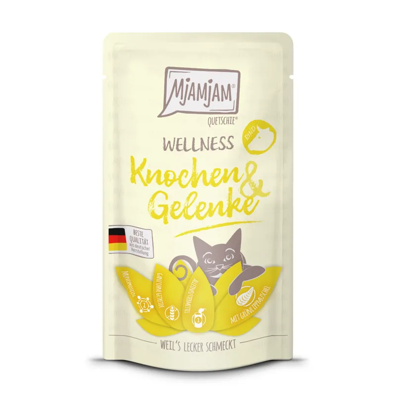 Markenware MJAMJAM Pouchbeutel WELLNESS Knochen & Gelenke Rind 125 g
